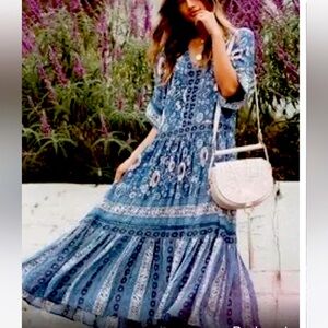 SPELL Floral Maxi Dress Women’s XS